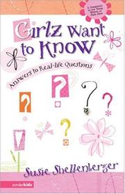Girlz want to know by Susie Shellenberger