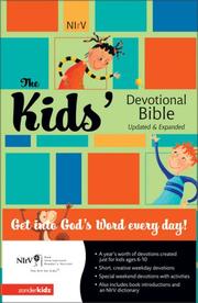 Cover of: The Kids' Devotional Bible by Zondervan Publishing Company