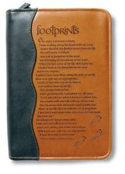 Cover of: Italian Duo-Tone Footprints Med (Book and Bible Cover) | Margaret Fishback Powers