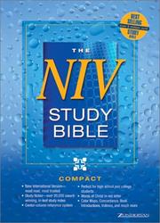 Cover of: NIV Study Bible Compact