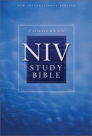 Front cover of Zondervan NIV Study Bible, Personal Size by Unknown