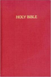 Cover of: KJV Ministry/Pew Bible | Zondervan Publishing Company