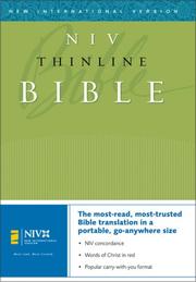 Cover of: NIV Thinline Bible (New International Version)