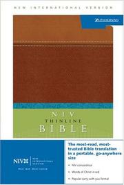 Cover of: NIV Thinline Bible (New International Version) | 