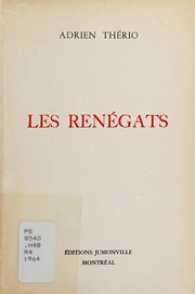 Les renégats by Adrien Thério