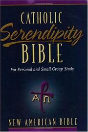 Cover of: NAB Catholic Serendipity Bible by Lyman Coleman