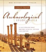 Cover of: Archaeological Study Bible: New International Version, An Illustrated Walk Through Biblical History and Culture