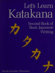 Cover of: Let's learn katakana