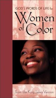 Cover of: God's Words of Life for Women of Color (God's Words of Life)