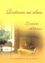 Cover of: Restore My Soul by Lorraine Peterson