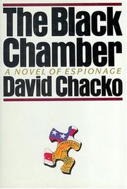 Cover of: The black chamber: a novel