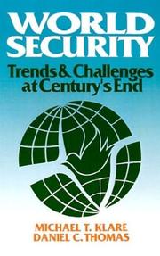 Cover of: World security: trends and challenges at century's end