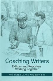 Cover of: Coaching writers: editors and reporters working together