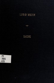 Cover of: Life of Milton: together with Observations on Paradise lost