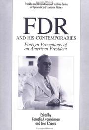 Cover of: FDR and his contemporaries: foreign perceptions of an American president