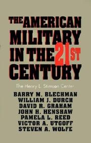 Cover of: The American military in the twenty-first century