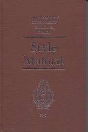 The United States Government Printing Office Style Manual by United States Government Printing Office