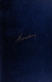 Cover of: Lord Rosebery. --