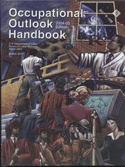 Cover of: Occupational Outlook Handbook, 2004-05