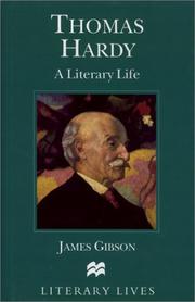 Cover of: Thomas Hardy by Gibson, James