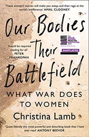 Cover of: Our Bodies, Their Battlefield: What War Does to Women