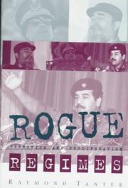 Rogue Regimes by Raymond Tanter