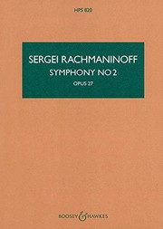 Cover of: Symphony No. 2, Op. 27 by Sergei Rachmaninoff