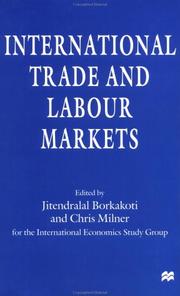 Cover of: International trade and labour markets