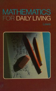 Cover of: Mathematics for Daily Living