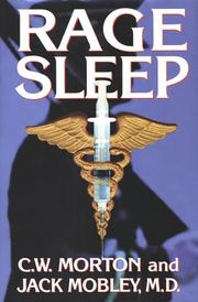 Cover of: Rage sleep by C. W. Morton