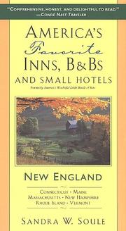 Cover of: America's Favorite Inns, B&Bs & Small Hotels: New England