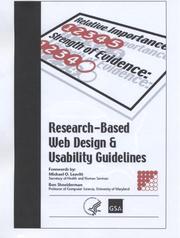 Cover of: Research-Based Web Design & Usability Guidelines