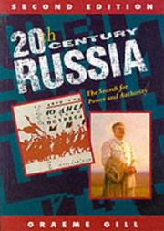 Cover of: 20th Century Russia