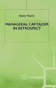 Cover of: Managerial capitalism in retrospect