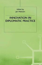 Cover of: Innovation in diplomatic practice