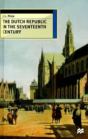 Cover of: The Dutch Republic in the seventeenth century