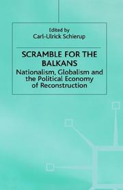 Cover of: Scramble for the Balkans: nationalism, globalism, and the political economy of reconstruction