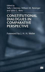 Cover of: Constitutional dialogues in comparative perspective