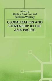 Cover of Globalization and citizenship in the Asia-Pacific