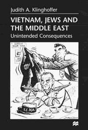 Cover of: Vietnam, Jews, and the Middle East by Judith Apter Klinghoffer