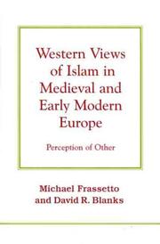 Cover of: Western Views of Islam in Medieval and Early Modern Europe: Perception of Other