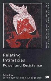 Cover of: Relating Intimacies by 