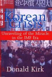 Cover of: Korean Crisis by Donald Kirk, Donald Kirk