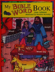 Cover of: My Bible word book