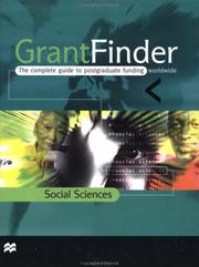 Cover of: Grantfinder: the Complete Guide To Postgraduate Funding | Edited by Reference