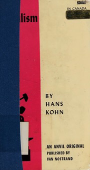 Cover of: Nationalism by Hans Kohn