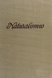 Cover of: Naturalismus by Richard Hamann