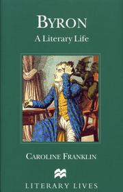 Cover of: Byron: a literary life