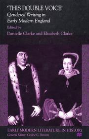 Cover of: This double voice by Danielle Clarke, Elizabeth Clarke