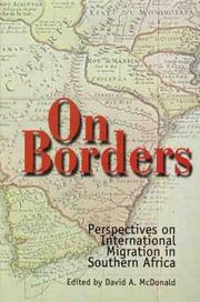 On Borders by David A. McDonald